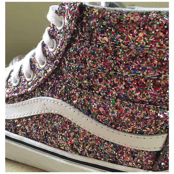 VANS CHUNKY GLITTER SK8-HI REISSUE - Picture 6 of 11